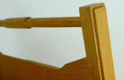 Mid-Century Puristic Newspaper Stand In Oak, 1960s -CHAIRISH Shop mid century puristic newspaper stand in oak 1960s 1015