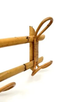 Mid-Century Rattan And Bamboo Coat Rack Stand, Italy, 1960s 18 Mid-Century Rattan And Bamboo Coat Rack Stand, Italy, 1960s -CHAIRISH Shop mid century rattan and bamboo coat rack stand italy 1960s 2218