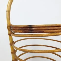 Mid-Century Rattan Umbrella Stand, 1960s 18 Mid-Century Rattan Umbrella Stand, 1960s -CHAIRISH Shop mid century rattan umbrella stand 1960s 1123