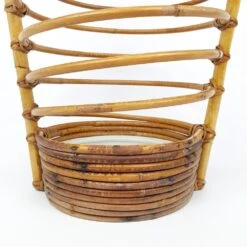 Mid-Century Rattan Umbrella Stand, 1960s 16 Mid-Century Rattan Umbrella Stand, 1960s -CHAIRISH Shop mid century rattan umbrella stand 1960s 1237