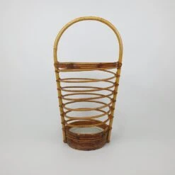 Mid-Century Rattan Umbrella Stand, 1960s 19 Mid-Century Rattan Umbrella Stand, 1960s -CHAIRISH Shop mid century rattan umbrella stand 1960s 8891