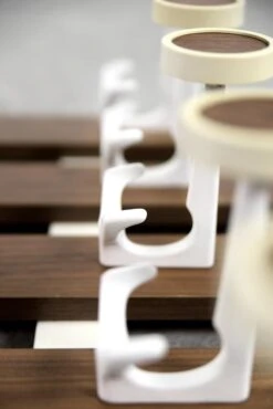 Mid-Century Scandinavian Modern Teak Wall Coat Rack, 1950s -CHAIRISH Shop mid century scandinavian modern teak wall coat rack 1950s 5326