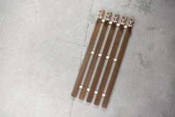 Mid-Century Scandinavian Modern Teak Wall Coat Rack, 1950s -CHAIRISH Shop mid century scandinavian modern teak wall coat rack 1950s 8718