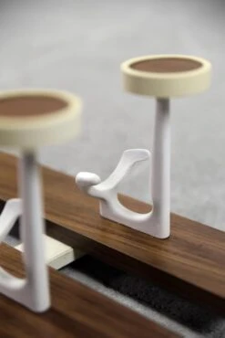 Mid-Century Scandinavian Modern Teak Wall Coat Rack, 1950s -CHAIRISH Shop mid century scandinavian modern teak wall coat rack 1950s 9687