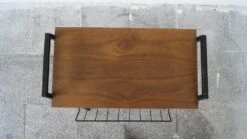 Mid-Century Trolley With Magazine Rack, 1960s -CHAIRISH Shop mid century trolley with magazine rack 1960s 6465