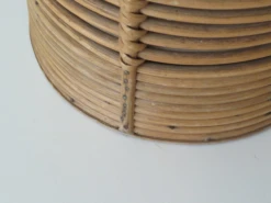 Mid-Century Umbrella Stand In Wood, Pottery & Wicker -CHAIRISH Shop mid century umbrella stand in wood pottery and wicker 9890