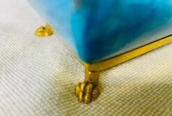 Mid Century Vintage Handmade Italian Alabaster And Brass Trinket Box -CHAIRISH Shop mid century vintage handmade italian alabaster and brass trinket box 7961