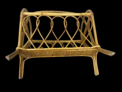 Midcentury Rattan Magazine Rack, 1960s 16 Midcentury Rattan Magazine Rack, 1960s -CHAIRISH Shop midcentury rattan magazine rack 1960s 4581