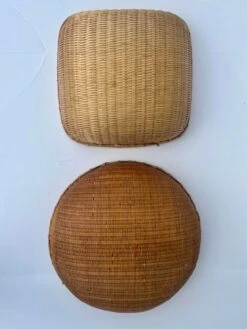Mismatched Winnowing Bowls In Natural Woven Wicker Rattan- Set Of 2 16 Mismatched Winnowing Bowls In Natural Woven Wicker Rattan- Set Of 2 -CHAIRISH Shop mismatched winnowing bowls in natural woven wicker rattan set of 2 2353