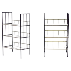 Modernist Steel Magazine Stand