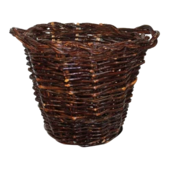 Monumental 20th Century Hickory Gathering Basket