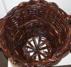 Monumental 20th Century Hickory Gathering Basket -CHAIRISH Shop monumental 20th century hickory gathering basket 7824