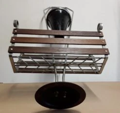 Newspaper Stand With Ashtray Insert, 1960s -CHAIRISH Shop newspaper stand with ashtray insert 1960s 7559