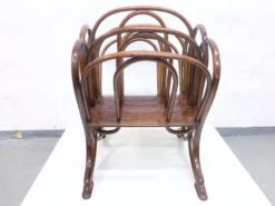 No. 1 Bugholz Newspaper Stand From Gebrüder Thonet, 1890s -CHAIRISH Shop no 1 bugholz newspaper stand from gebruder thonet 1890s 3715