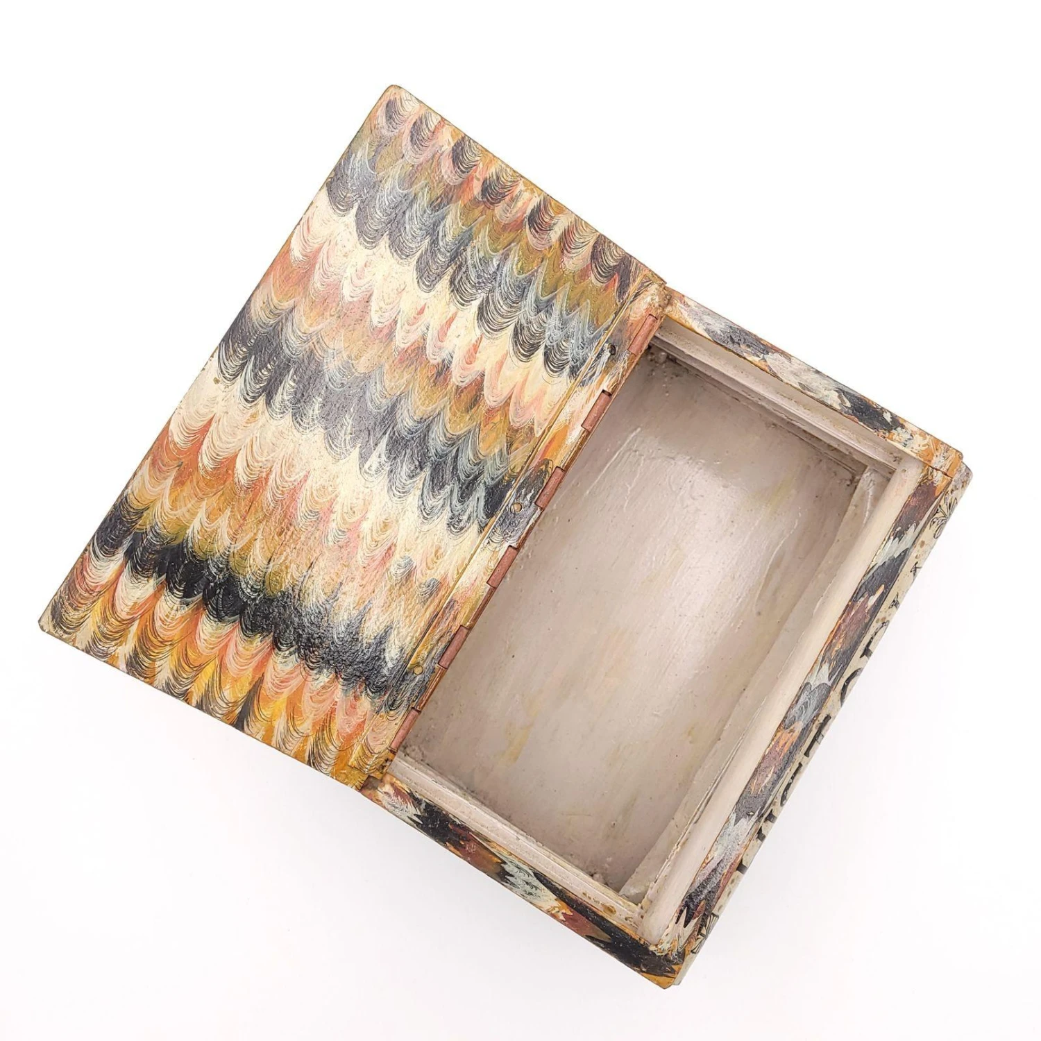 Oversized Tole Book Stack, France Circa 1900 12 Oversized Tole Book Stack, France Circa 1900 - Image 10