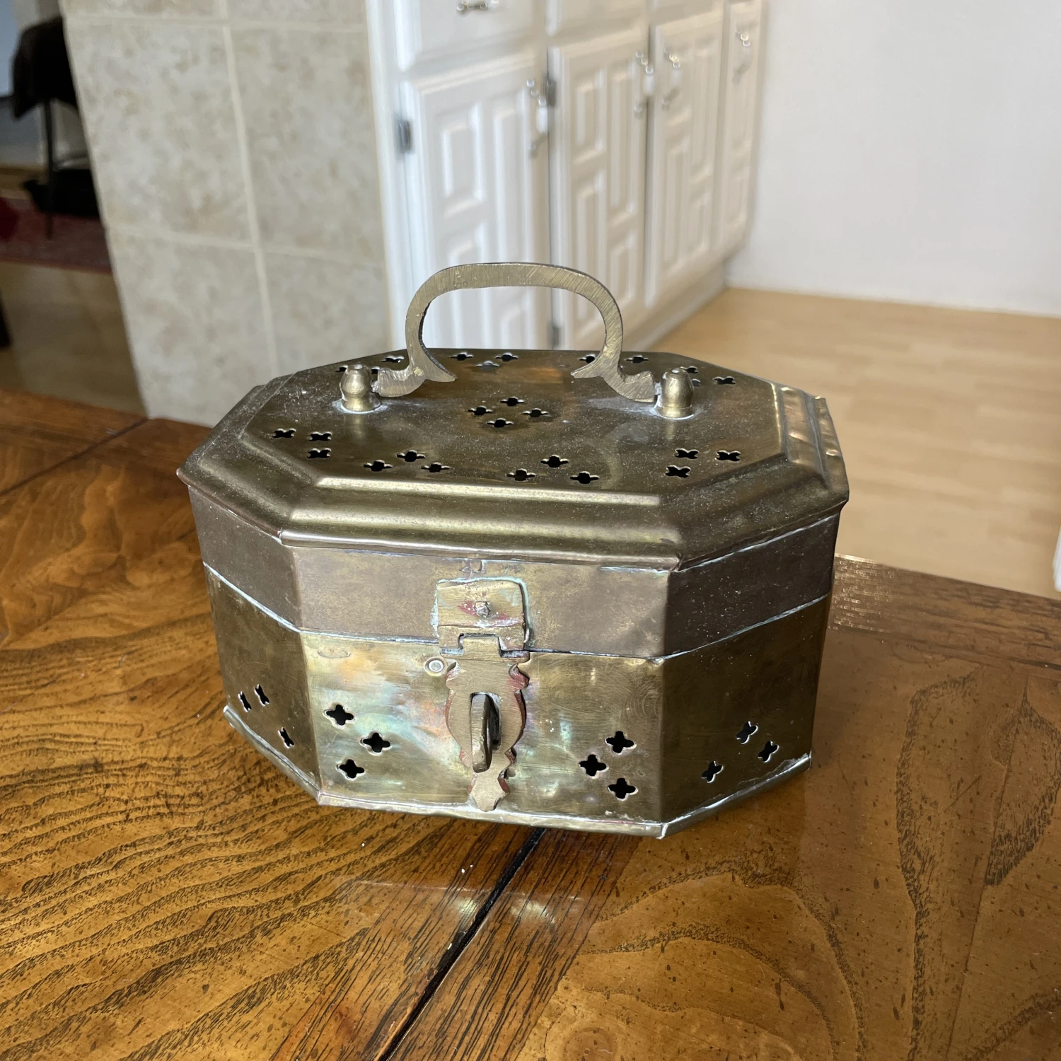 Pierced Brass Cricket Box 10 Pierced Brass Cricket Box - Image 8