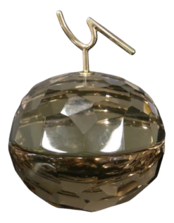 Pink Jewel Box In Brass And Glass By Ghirò Studio