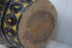 Polychrome Ceramic Umbrella Stand, Italy, 1940s -CHAIRISH Shop polychrome ceramic umbrella stand italy 1940s 2394