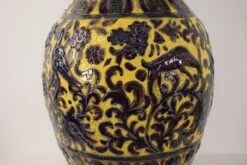 Polychrome Ceramic Umbrella Stand, Italy, 1940s -CHAIRISH Shop polychrome ceramic umbrella stand italy 1940s 7481