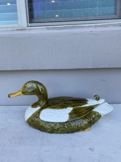 Portuguese Large Majolica Duck Tureen Box Secla -CHAIRISH Shop portuguese large majolica duck tureen box secla 4554