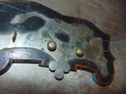 Pre-War Nickel Plated On Wood Coat Hanger -CHAIRISH Shop pre war nickel plated on wood coat hanger 1609