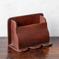 Primitive Painted Letter Box -CHAIRISH Shop primitive painted letter box 2475