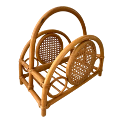 Rattan Bamboo And Cane Magazine Rack