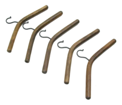 Rattan Hanging Racks, 1970s, Set Of 5