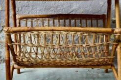 Rattan Magazine Rack, 1960s -CHAIRISH Shop rattan magazine rack 1960s 1794