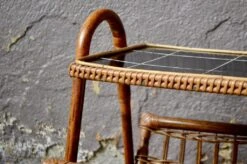 Rattan Magazine Rack, 1960s -CHAIRISH Shop rattan magazine rack 1960s 3990