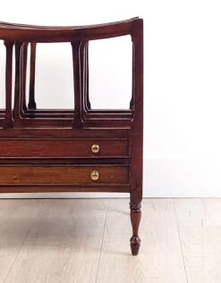 Regency Period Mahogany Canterbury, Circa 1820 -CHAIRISH Shop regency period mahogany canterbury circa 1820 2651