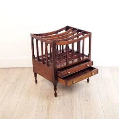 Regency Period Mahogany Canterbury, Circa 1820 -CHAIRISH Shop regency period mahogany canterbury circa 1820 4075