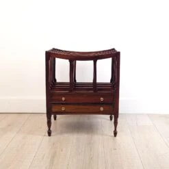 Regency Period Mahogany Canterbury, Circa 1820 -CHAIRISH Shop regency period mahogany canterbury circa 1820 4899
