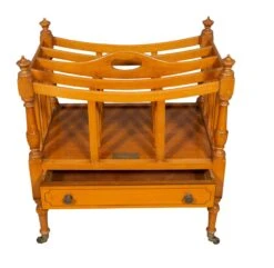 Regency Style Boxwood Canterbury Commemorating Graniteville Mill -CHAIRISH Shop regency style boxwood canterbury commemorating graniteville mill 7046