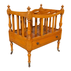 Regency Style Boxwood Canterbury Commemorating Graniteville Mill