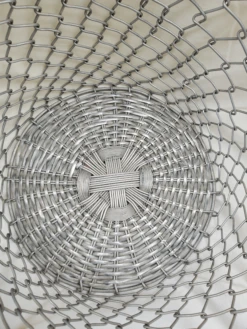 Set Of 2 Vintage French Aluminum Baskets -CHAIRISH Shop set of 2 vintage french aluminum baskets 2897