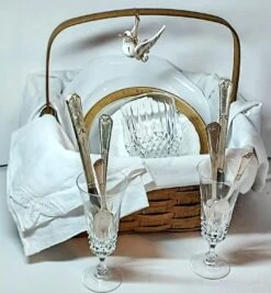 Silent Night Christmas Picnic Basket- Set Of -CHAIRISH Shop silent night christmas picnic basket set of 2314