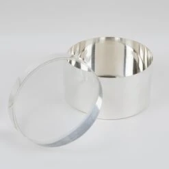 Silver Plate And Lucite Round Box By Debladis, Paris -CHAIRISH Shop silver plate and lucite round box by debladis paris 2116