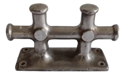 Small Cast Iron Coat Hook Bar In The Form Of A Clamp, 1970s