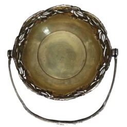 Small German Jugendstil Bruckmann & Söhne 800 Silver Gilt Ginkgo Basket -CHAIRISH Shop small german jugendstil bruckmann and sohne 800 silver gilt ginkgo basket 9568