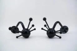 Space Age Rotatable Sputnik Wall Coat Racks, 1970s, Set Of 2 -CHAIRISH Shop space age rotatable sputnik wall coat racks 1970s set of 2 7398