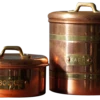 Swedish Copper Containers, Set Of 2 1 Swedish Copper Containers, Set Of 2 -CHAIRISH Shop swedish copper containers set of 2 0628