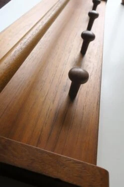 Teak Wall-Mounted Coat And Hat Rack By Aksel Kjersgaard For Odder, Denmark, 1960s -CHAIRISH Shop teak wall mounted coat and hat rack by aksel kjersgaard for odder denmark 1960s 7845