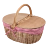 The Country Picnic Basket With Red & White Liner 1 The Country Picnic Basket With Red & White Liner -CHAIRISH Shop the country picnic basket with red and white liner 8659