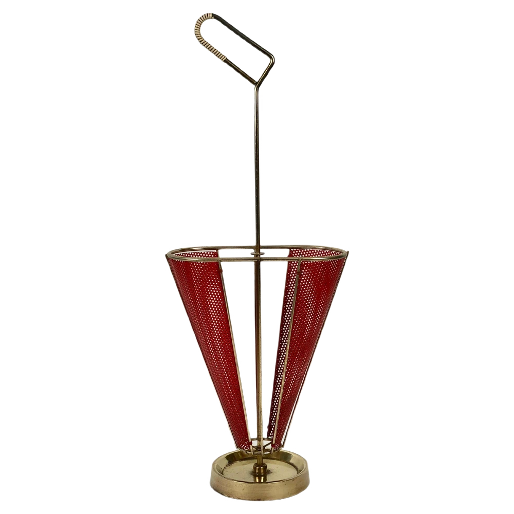 Umbrella Stand By Mathieu Mategot, France, 1950s 3 Umbrella Stand By Mathieu Mategot, France, 1950s