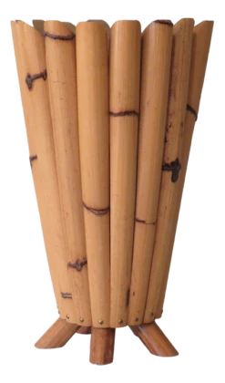 Umbrella Stand In Bamboo, France, 1950s