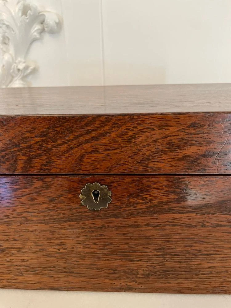 Victorian Rosewood Tea Caddy, 1860a 8 Victorian Rosewood Tea Caddy, 1860a - Image 6