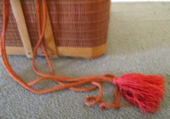 Vintage 1946 Occupied Japan Stacking Bamboo Lunch Picnic Basket -CHAIRISH Shop vintage 1946 occupied japan stacking bamboo lunch picnic basket 2590