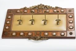 Vintage 1950s Spanish Brass Wood Coat Rack Stand 16 Vintage 1950s Spanish Brass Wood Coat Rack Stand -CHAIRISH Shop vintage 1950s spanish brass wood coat rack stand 7833