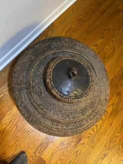 Vintage 19th Century Asian Woven Rattan Bamboo Storage Basket W/Lid And Monkey Detail -CHAIRISH Shop vintage 19th century asian woven rattan bamboo storage basket wlid and monkey detail 8512